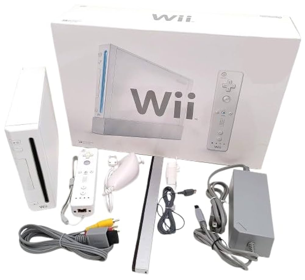 Nintendo Switch Nintendo Wii RVL-001 Nintendo Wii Video Game System RVL-001 Console 2-REMOTE